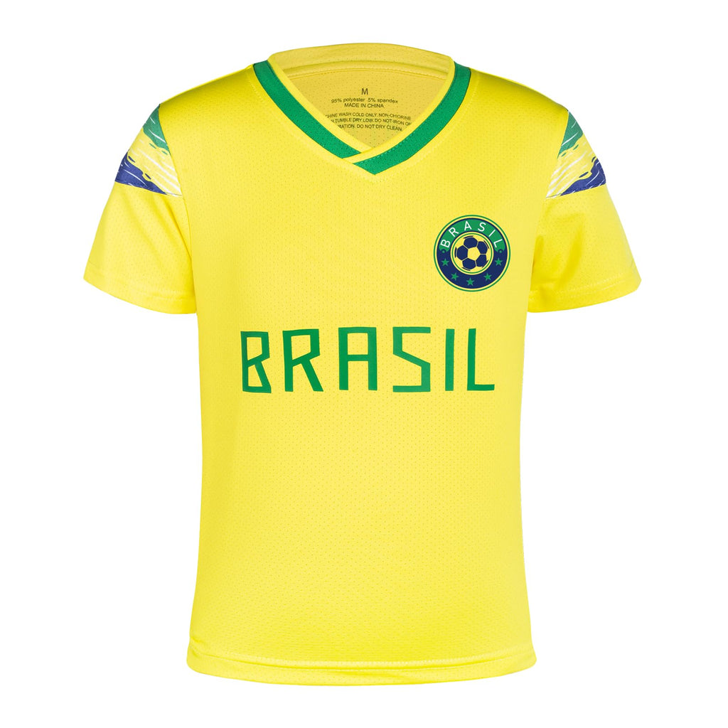 Brasil Fan Soccer Jerseys - Adult & Youth Sizes