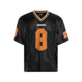 Sports Jersey Men's Summer INS Trendy Number 8 Embroidery Semi-transparent Breathable Quick-dry Casual V-neck Short-sleeve T-shirt