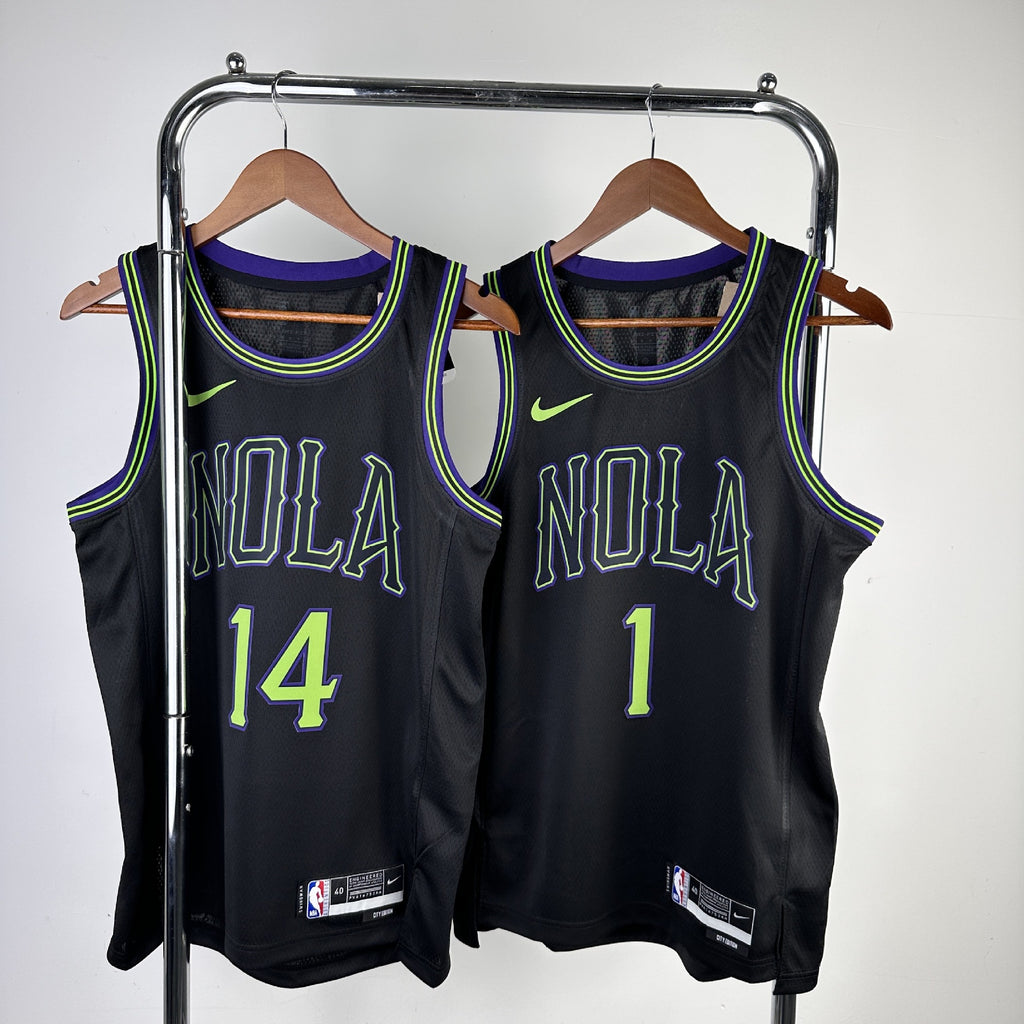 Pelicans City Edition Williams-Ingram NBA Jerseys