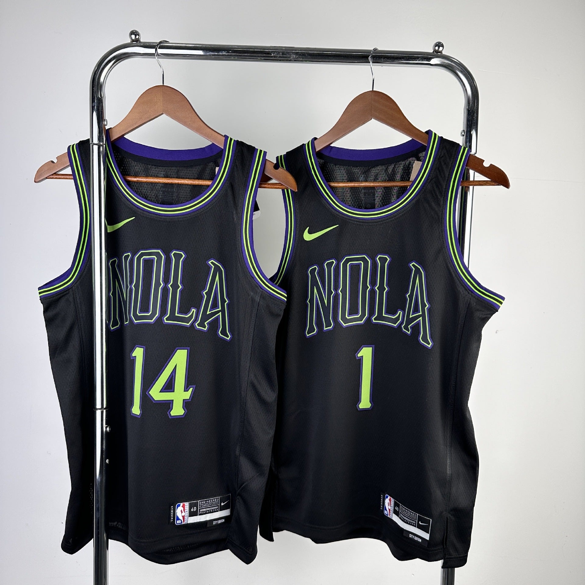 Pelicans City Edition Williams-Ingram NBA Jerseys